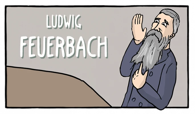 Ludwig Feuerbach - Cómics Existenciales