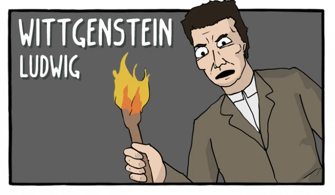 Ludwig Wittgenstein - Cómics Existenciales