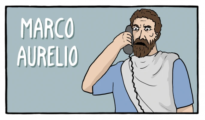 Marco Aurelio - Cómics Existenciales