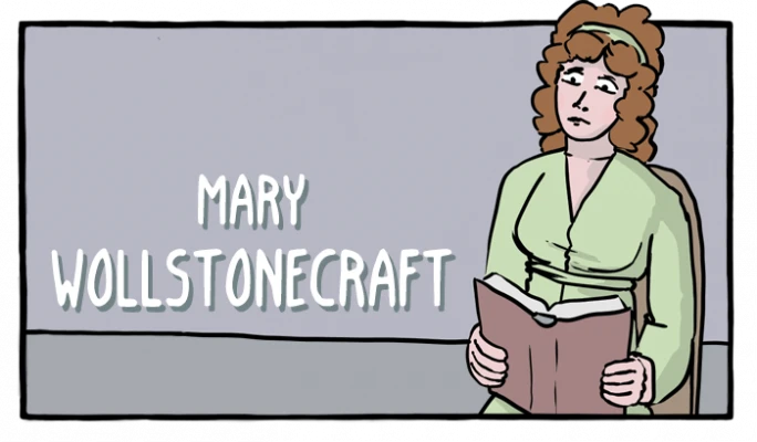 Mary Wollstonecraft - Cómics Existenciales