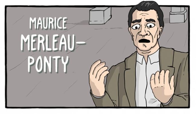 Maurice Merleau-Ponty - Cómics Existenciales
