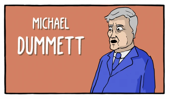 Michael Dummett - Cómics Existenciales