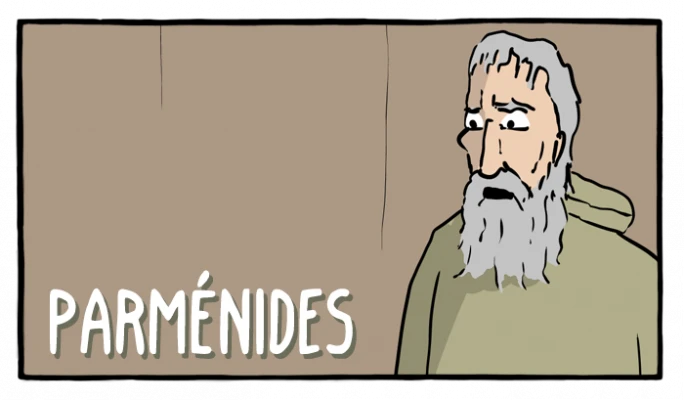 Parménides - Cómics Existenciales