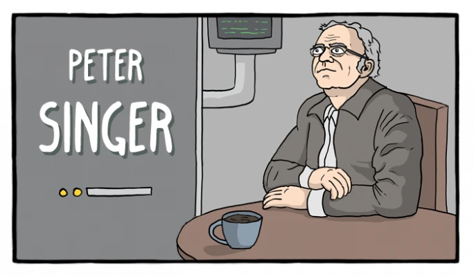 Peter Singer - Cómics Existenciales