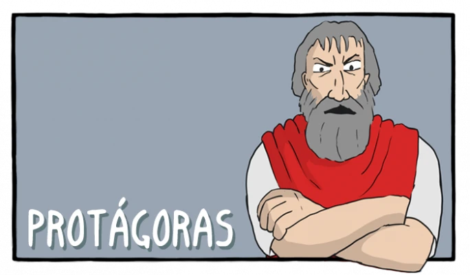 Protágoras - Cómics Existenciales