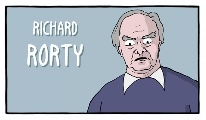Richard Rorty - Cómics Existenciales