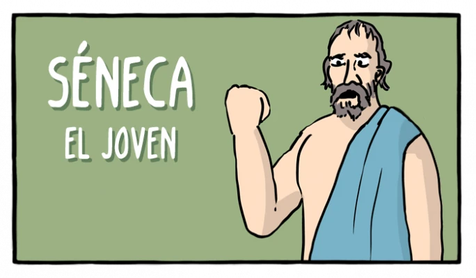 Séneca el Joven - Cómics Existenciales