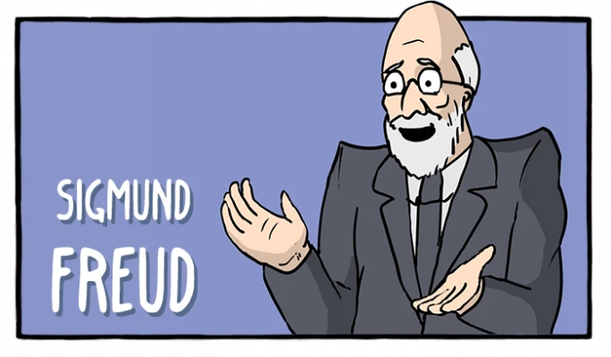 Sigmund Freud - Cómics Existenciales