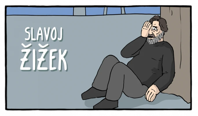 Slavoj Žižek - Cómics Existenciales