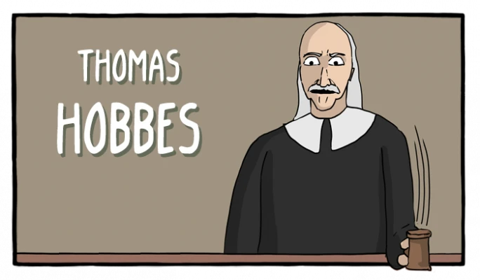 Thomas Hobbes - Cómics Existenciales