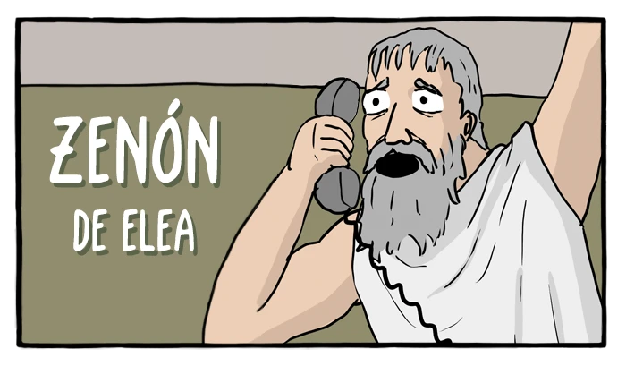 Zenón de Elea - Cómics Existenciales